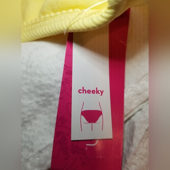 NWT CHEEKY BIKINI BOTTOM YELLOW - Picture 2 of 4
